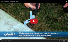 How to Replace a Sprinkler Head